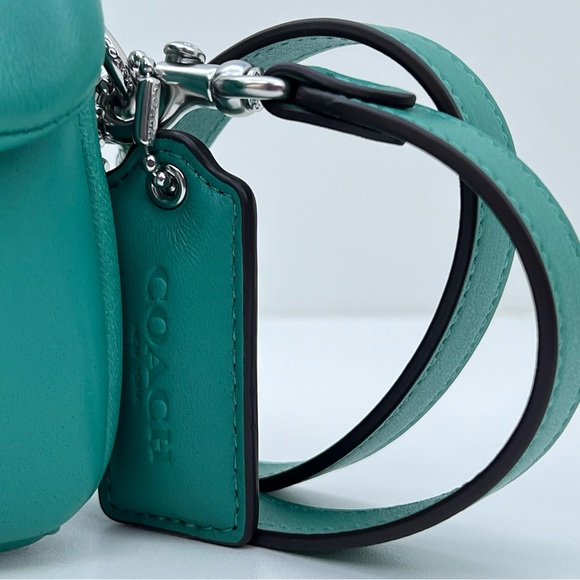 COACH Aqua Soft Pillow Tabby 18 In Nappa Leather - Picture 5 of 12